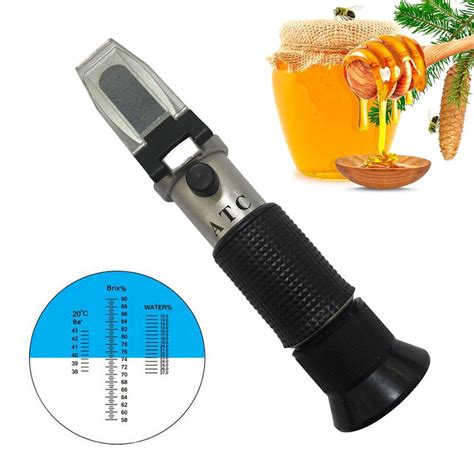 honey refractometer ebay|using a refractometer for honey.